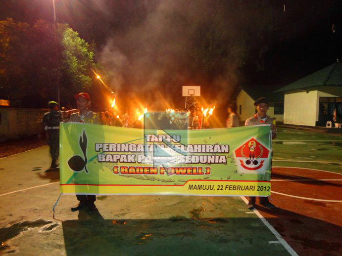 Pawai Obor Peringati Hari Badan Powell