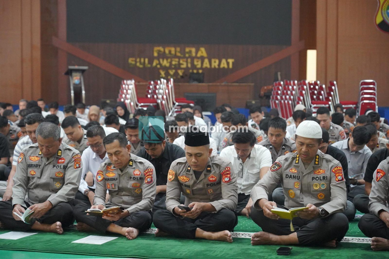 Kondisi Iklim Kian Memburuk Dampak Karhutlat, Polda Sulbar Gelar Doa Bersama