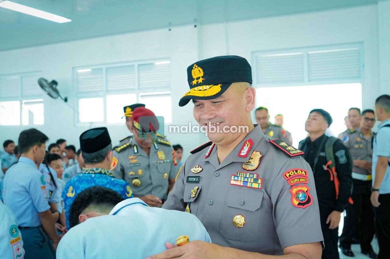 Kapolda Sulbar Tegaskan Masuk Polisi Tak Dipungut Biaya Apapun