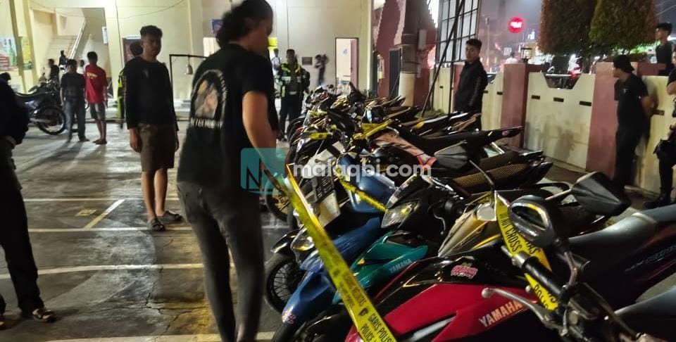 Sering Meresahkan, 21 Motor Knalpot Borong Diamankan Polisi