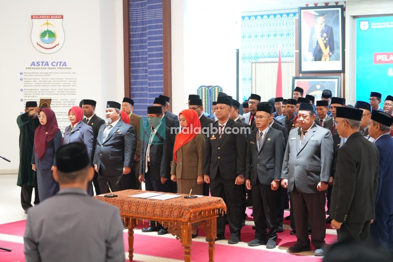 Gubernur Suhardi Duka Pastikan Pelantikan 72 Pejabat Pemprov Sesuai Prosedur